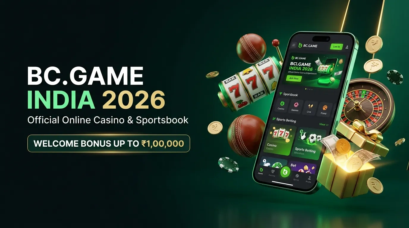 BC Game cryptocurrency casino slot machine